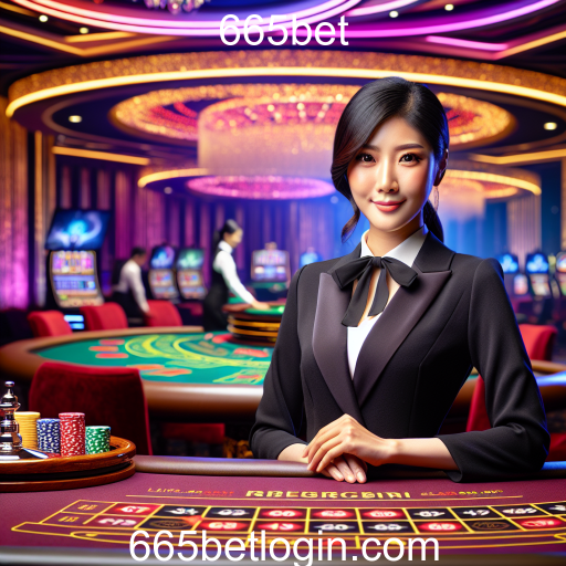 A Experiência do Cassino Ao Vivo na 665bet